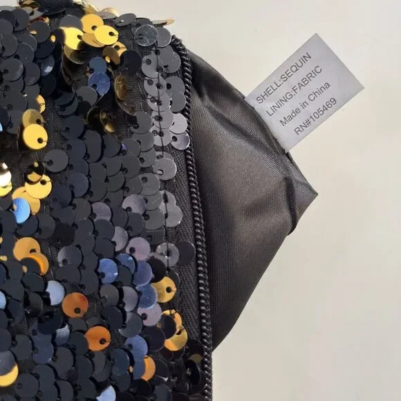 Olivia Miller Gold‎ black sequins - Picture 5 of 7